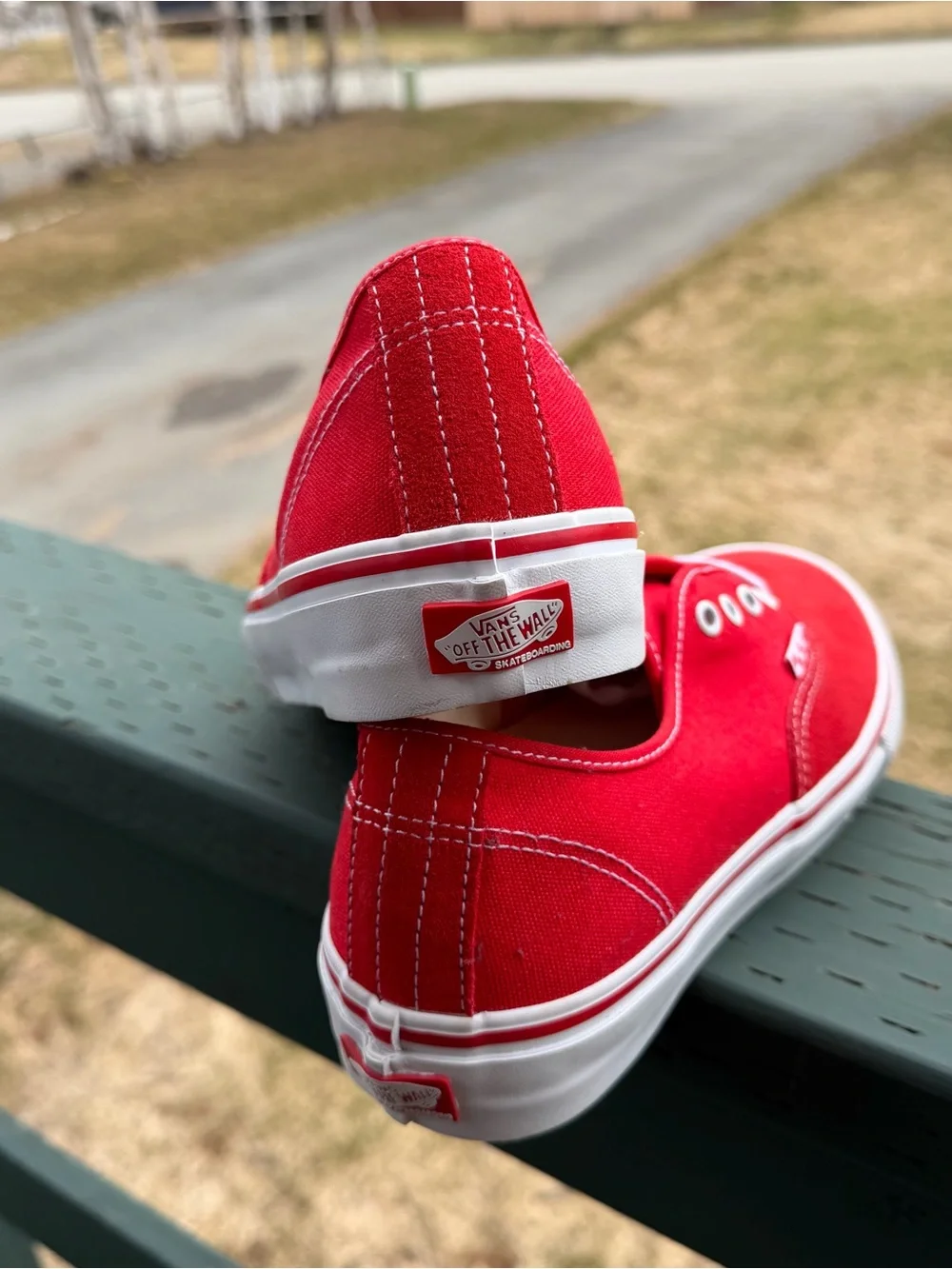 Vans “Authentic” Skate model in red - Picture 4 of 7